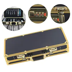 Barber Carrying Case Barber Case, Stylist Tool Box Storage Organizer for Professional Clippers, Scissors, Barber Supplies