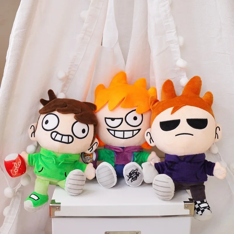 Hot Anime Game Eddsworld Makeship Boy Exquisite Soft Workmanship Doll Decoration Great Birthday Presents for Friends or Children