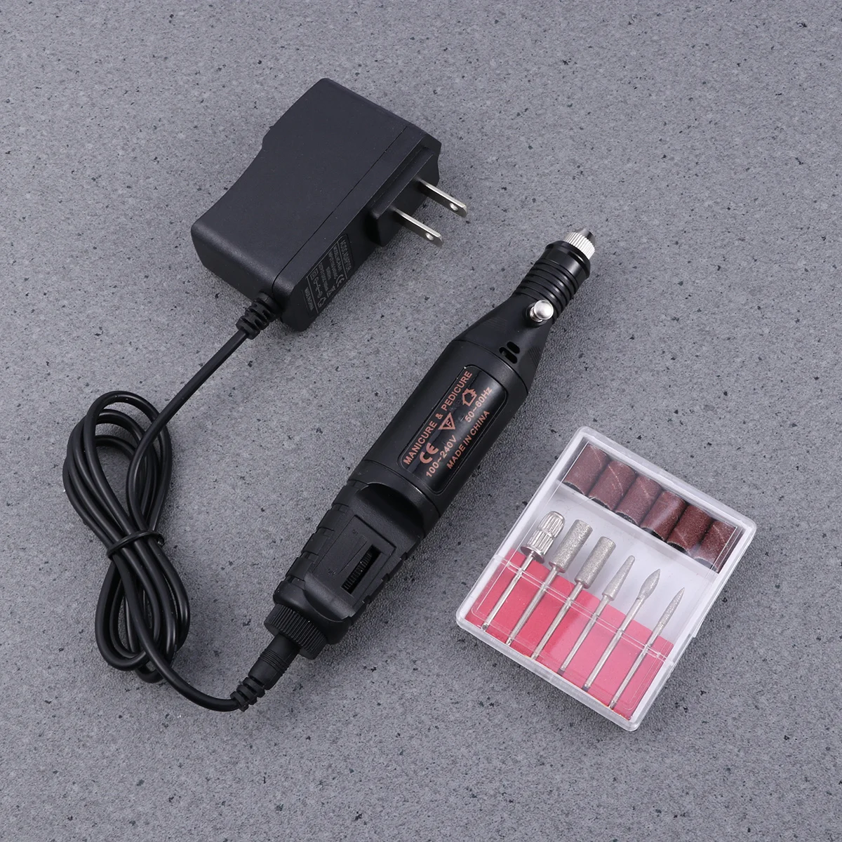 Elektryczny pilnik w pisaku 2.4mm 3.2mm frezarka do manicure do paznokci akrylowych zestaw bitów do polerowania narzędzi do paznokci pielęgnacja paznokci