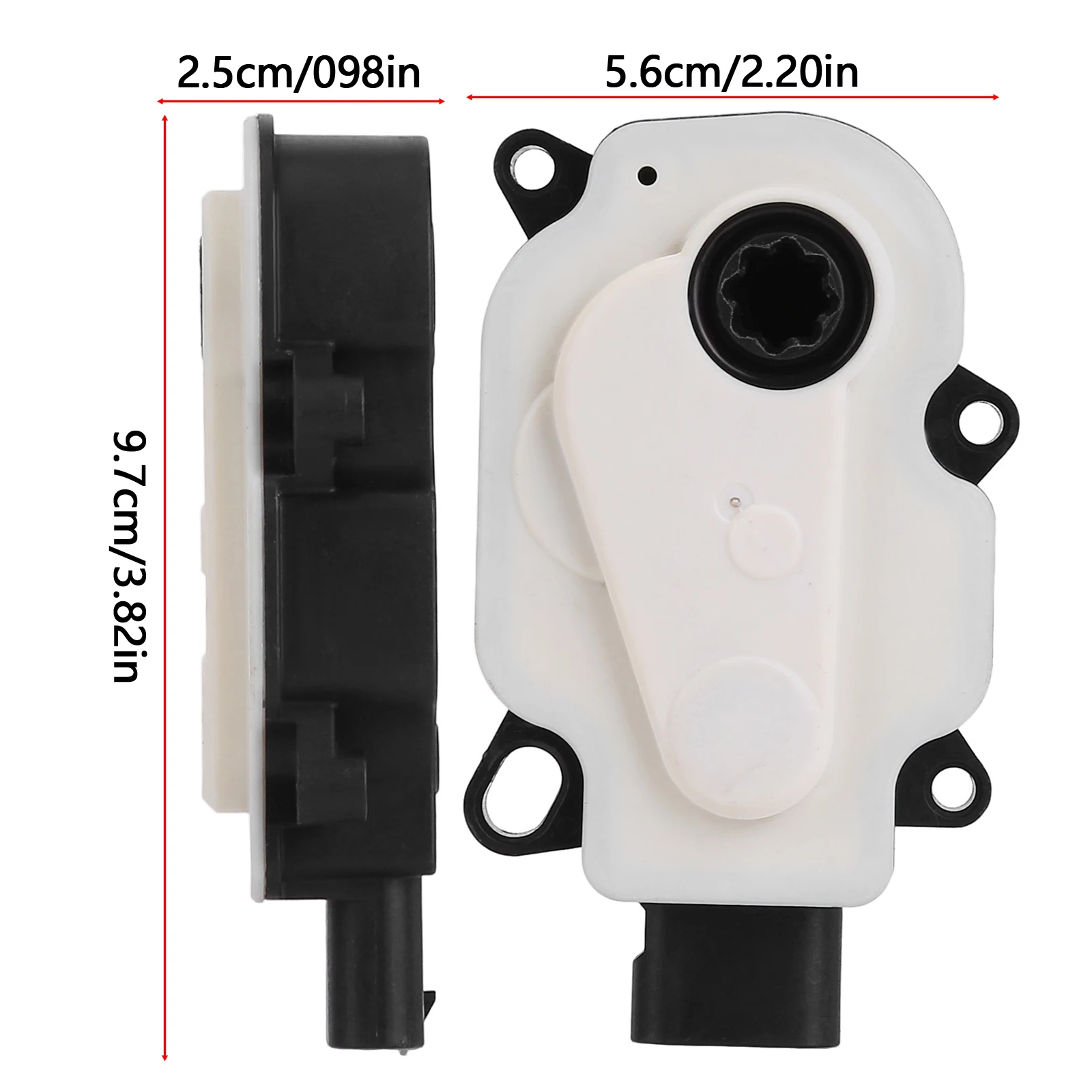 

Active Radiator Shutter Motor Actuator Plastic Replaces 68246267AB Compatible for Cherokee 2014-2018