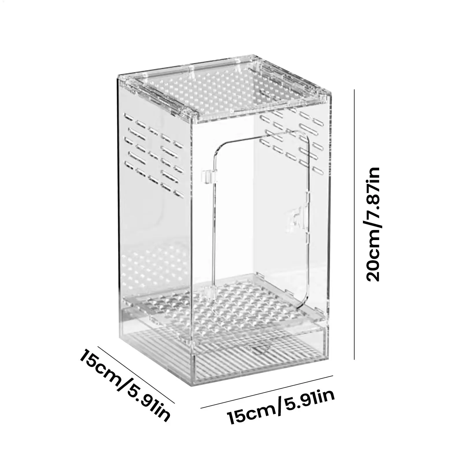 Acrylic Terrarium Habitat Box 6