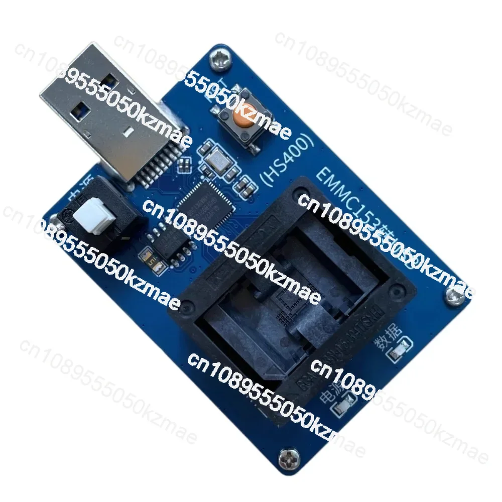 

Для разъема для записи EMMC153 к USB 3.0 Тестовая розетка для чтения и записи HS400 GL3227E Чип