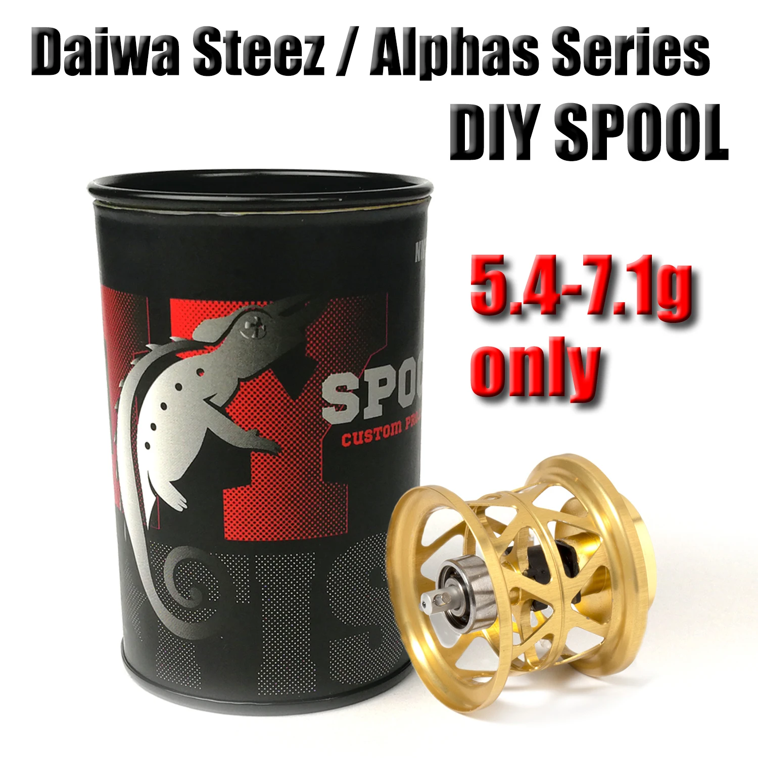 

T30 & T31 & T35 LIGHTWEIGHT SPOOL for STEEZ SV/100/103/ Alphas Air TW/ZILLON SV 1016/ RYOGA 1016/MEGABASS IS / T3 BFS reel