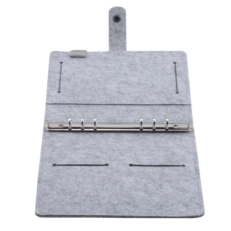 A5 A6 feltro Shell quaderno in tessuto quaderno a fogli mobili pianificatore di carta pagina interna raccoglitore ad anelli cancelleria regalo diario del viaggiatore