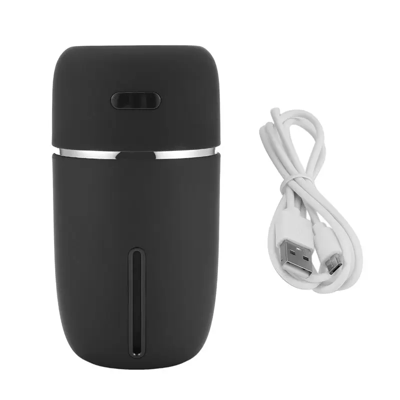 Classy-USB Car Humidifier 200Ml Mini Portable Humidifier With 7 Colors LED Night Light Quiet Adjustable Mist Modes For Travel