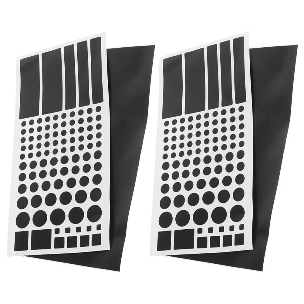 4 Sheets Led Blackout Light Stickers Self Adhesive Dimming Shading For Router Alarm Clock Light Blocking Covers Easy Apply