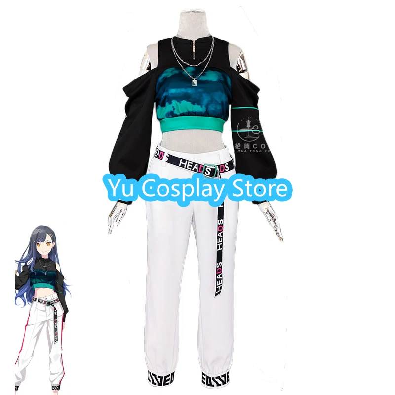 Game Project Sekai Shiraishi An Cosplay Costume Women Cute Party Suits Halloween Carnival Uniforms Anime Clothing Custom Made