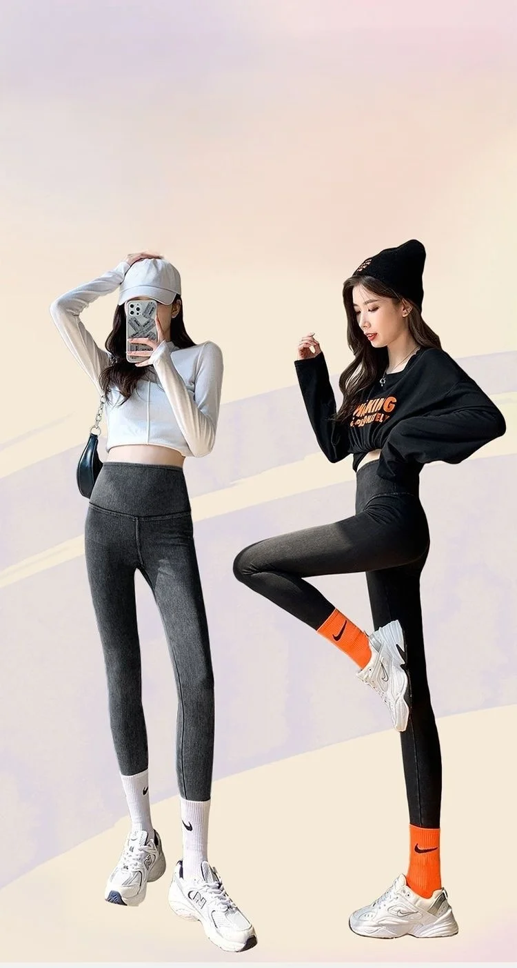 Yoga-Hose für Mädchen, weites Bein, Damen, Braun, Lila, Silber, verlängert, Stretch, drapiert, glatt, Steampunk, Gesäßverdickung, JK Skin Premium