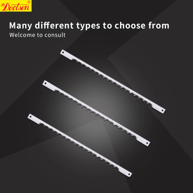 12PCS Stainless Steel Bread Slicer Blade Manual Bow Bread Toast Knife Kitchen Tools Manual Slicer Cutting Knife