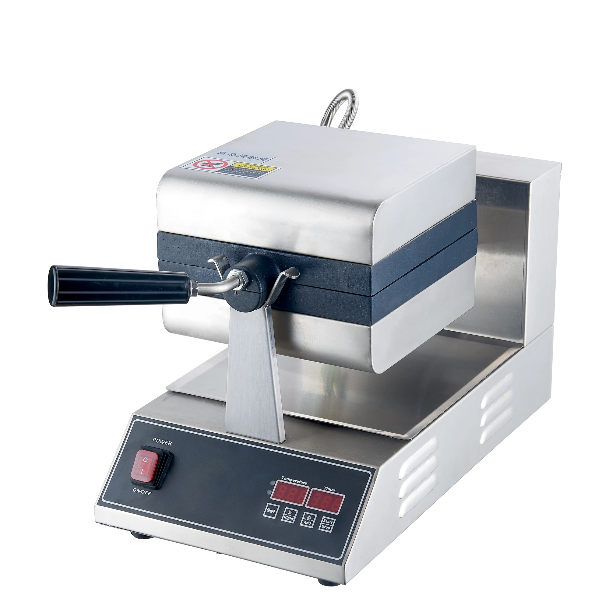 Waffle Maker Manufacturer Commerical Non-stick 6 sliced Fish-shaped Waffle Making Machine