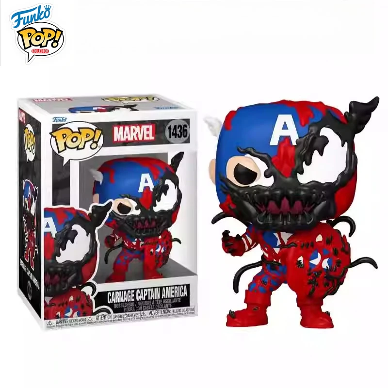 Genuine FUNKO POP Original Venom Panther Captain America Gwen Iron Man Massacre Can Do Figure Model Collection Holiday Gift Spot - Image 7