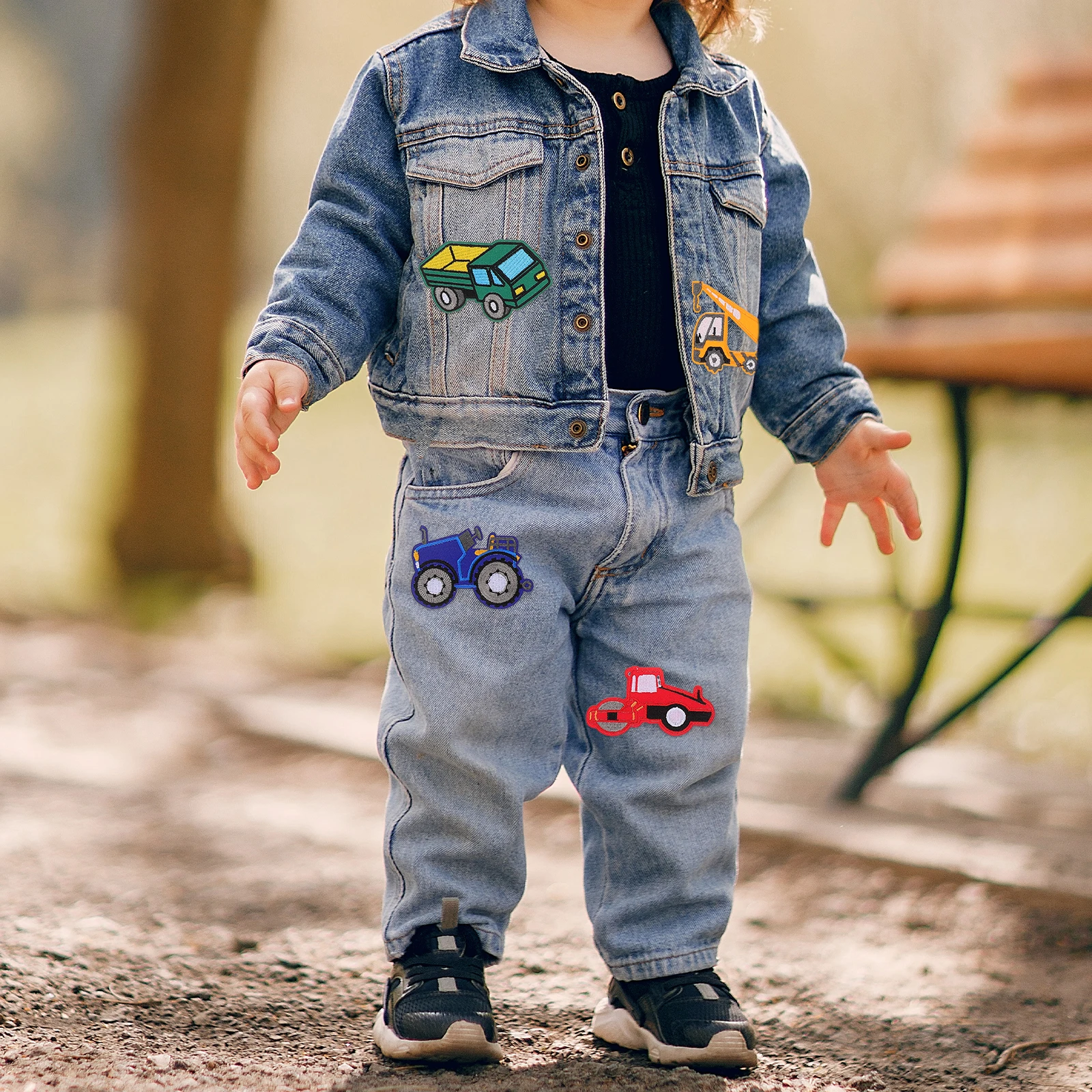 

10 шт. пришивная ткань для ремонта одежды, декоративные нашивки для шитья, аппликация, прочный тканевый материал, украшения, нашивки для сумок