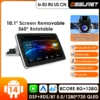 GPSおよびnaviマルチメディアプレーヤー,1 dinカーラジオ,4g,10.1インチ,ユニバーサル,ステレオ,ビデオ,調整可能なオーディオ 1