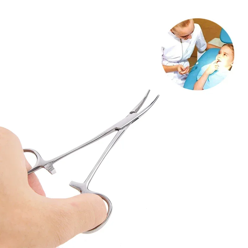 Dental Instruments Microhandle Mosquito Unhook Pliers  Forceps Straight Hemostatic Forceps Surgical