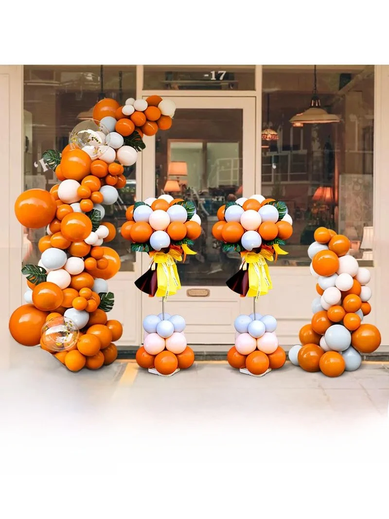 

Декоративная арка для открытия салона красоты, колонна с цветочными корзинами, украшение для праздничной атмосферы на юбилейное мероприятие