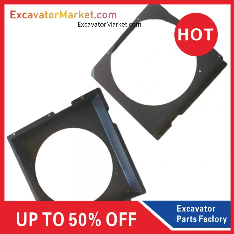 

For Excavator For Volvo EC55/60 Fan Outer Cover Fan Blade Cover High Quality Blade Guard Ring High-quality Excavator Accessories