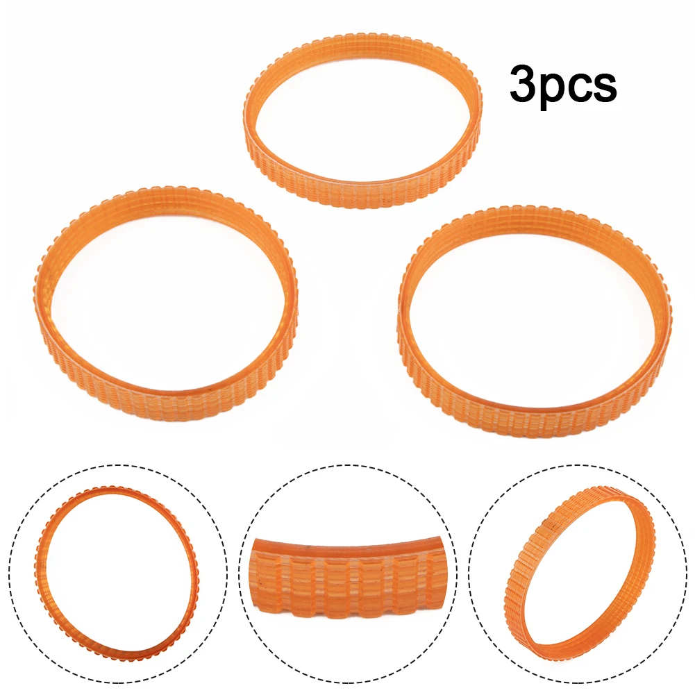 Correia de transmissão de plaina elétrica de dissipação de calor de embreagem melhorada 3pcs 238mm circunferência 9 6mm de largura se encaixa para 1900B 225007   N1923B