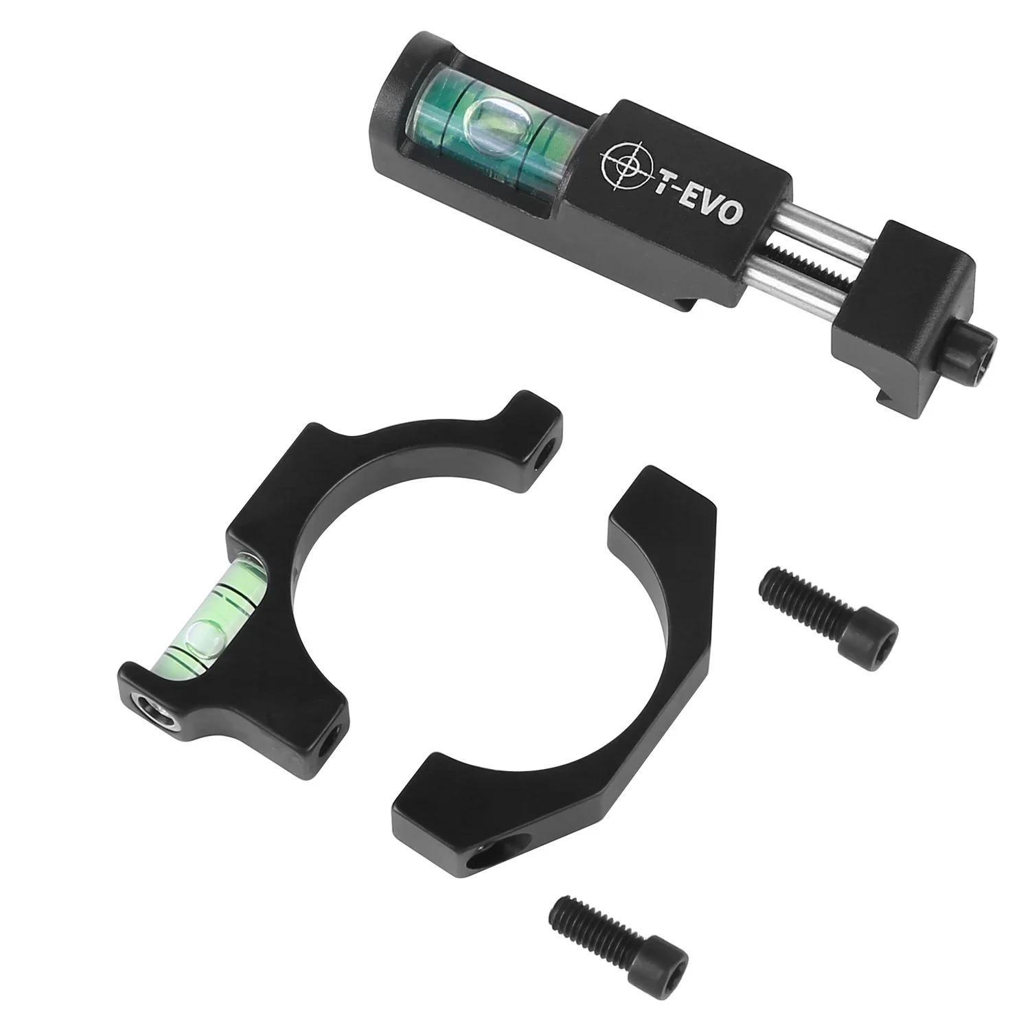 Tevo Metal Bubble Level Set For 25.4mm/30mm Tube Rifle Scope Mount Holder Tactical Optics Sight Ring Spirit Level