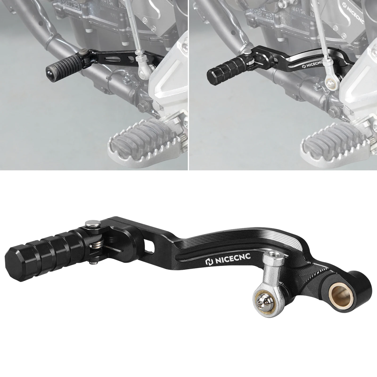 

Adjustable Motorcycle Gear Shifter Shift Lever Pedal for Yamaha Tenere 700/Rally Edition XTZ700 2019 2020 2021 2022 2023 2024