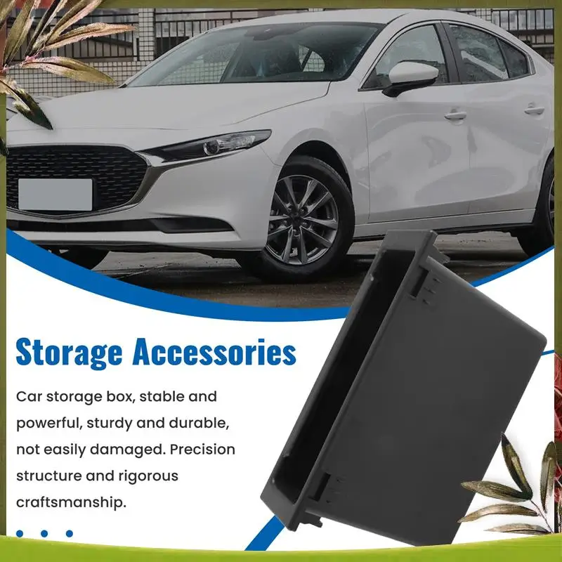 

AB98-автомобильный стерео радиоприборная панель, ящик для хранения, монтажный карманный комплект 1Din, ящик для хранения, аксессуары для интерьера для Mazda