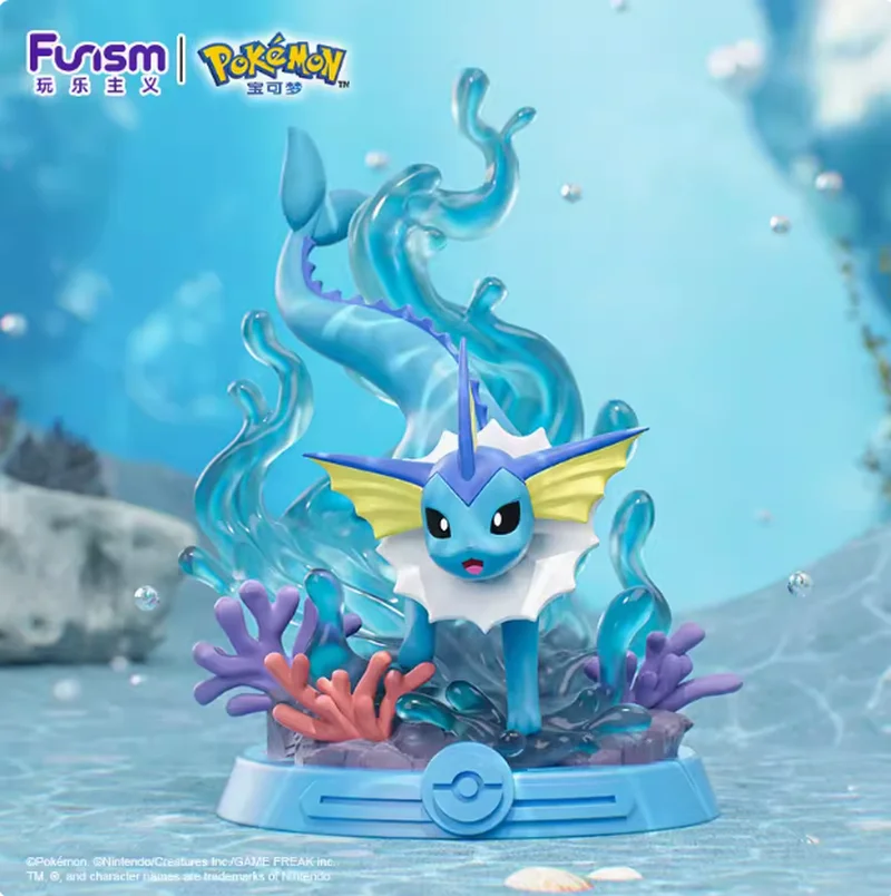 Genuine Pok é Mon Blind Box Figurine Adventure Bar Eevee Figurine Lei Eevee Water Eevee Blind Box Model Can Be Given As A Gift