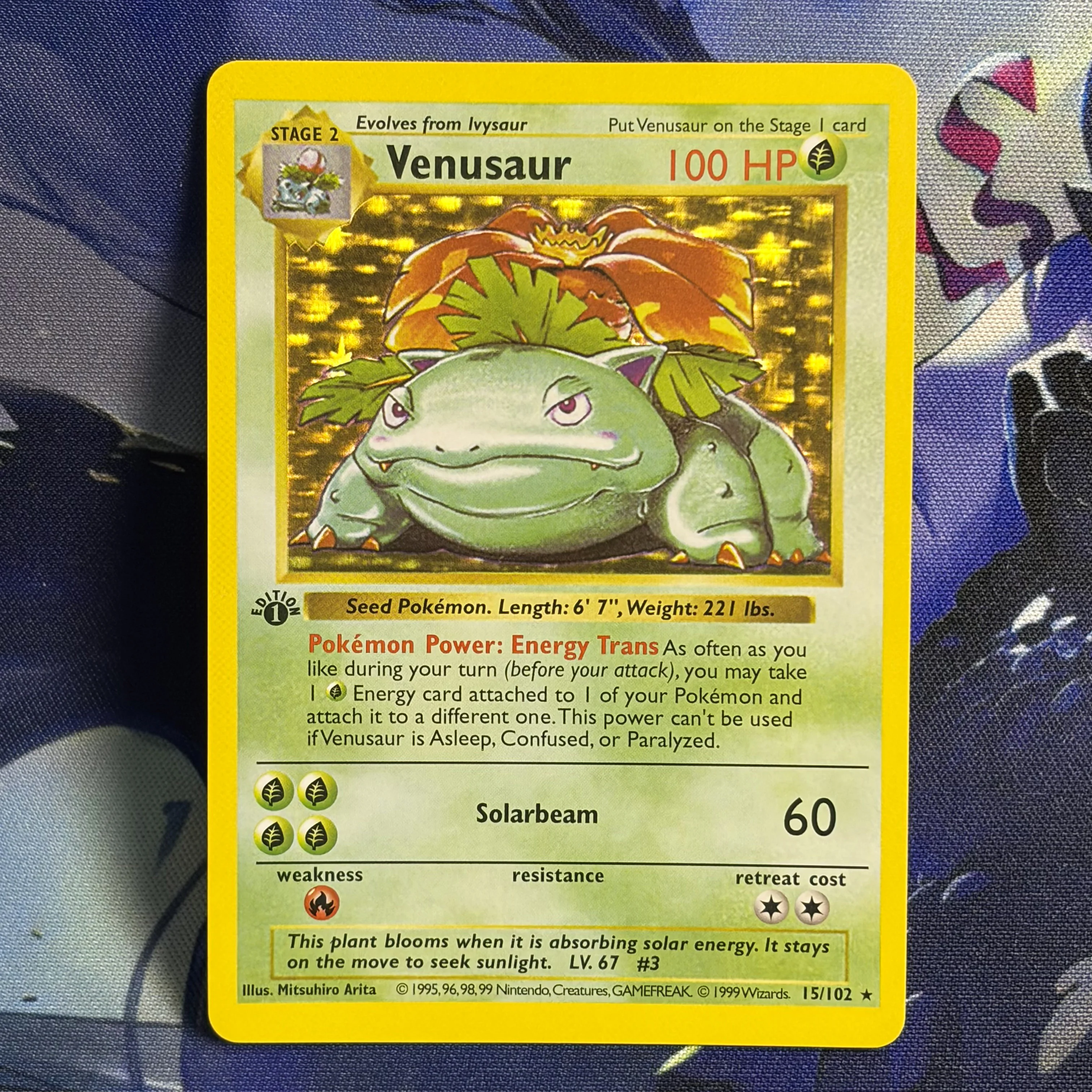 PROXY 16 Stuks PKM Kaart Basisset-1 Zeldzame Verzamelkaarten Alakazam/Gyarados/Venusaur/Charizard Ptcg Hobby Display Speelgoed en Cadeaus