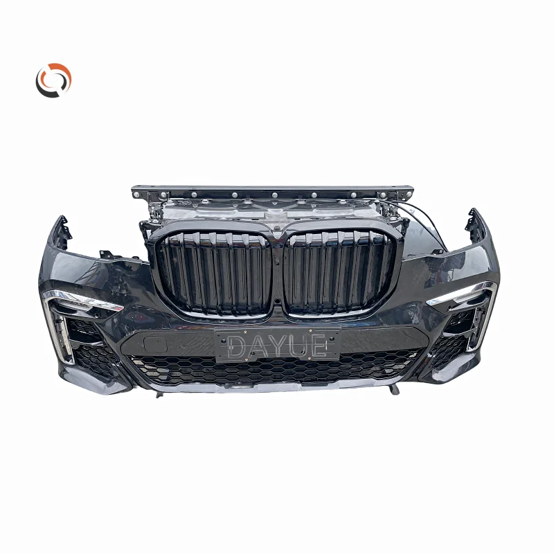 For BMWX7 G07 front bumper 2018-2022, car bumper cover water tank condenser front bumper grille