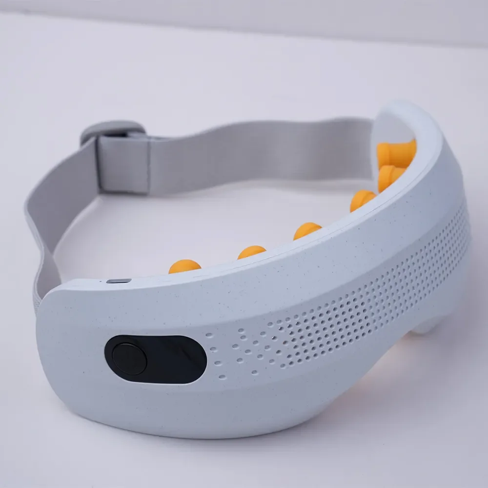 2025 GUOHENG Heated Eye Mask Massager Multifunctional Eye Massager With Heat Pressure Vibration Eye