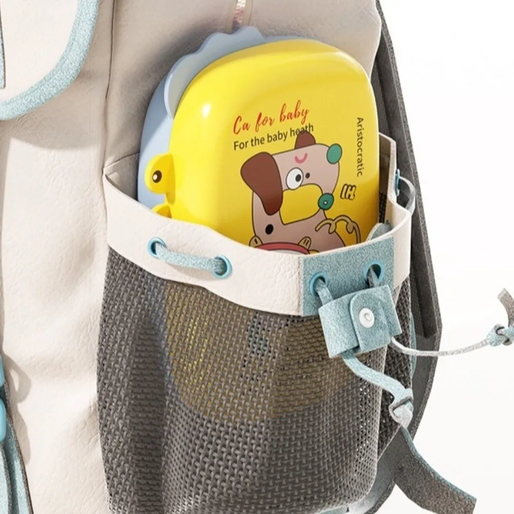 

5-in-1 Baby Bottle Brush Set Built-in Drain Rack Drying Rack Bottle Cleaner Brush Space Saving Portable