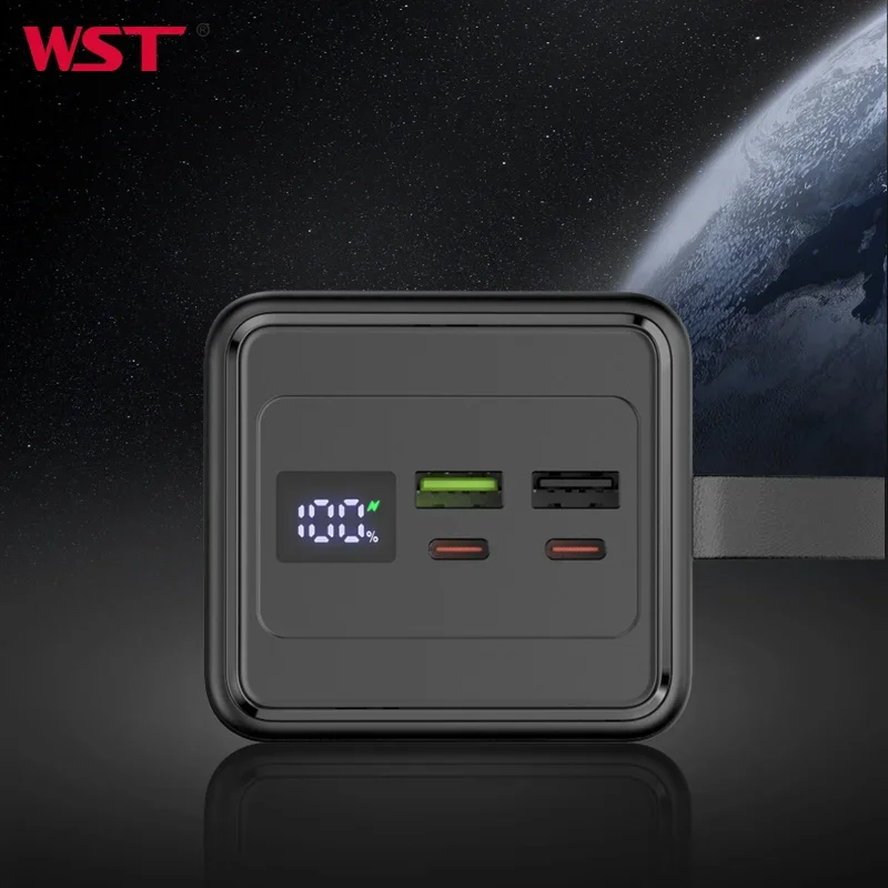 

WST best selling products 2023 outdoor portable power source power bank 50000 mah portable charger power bank