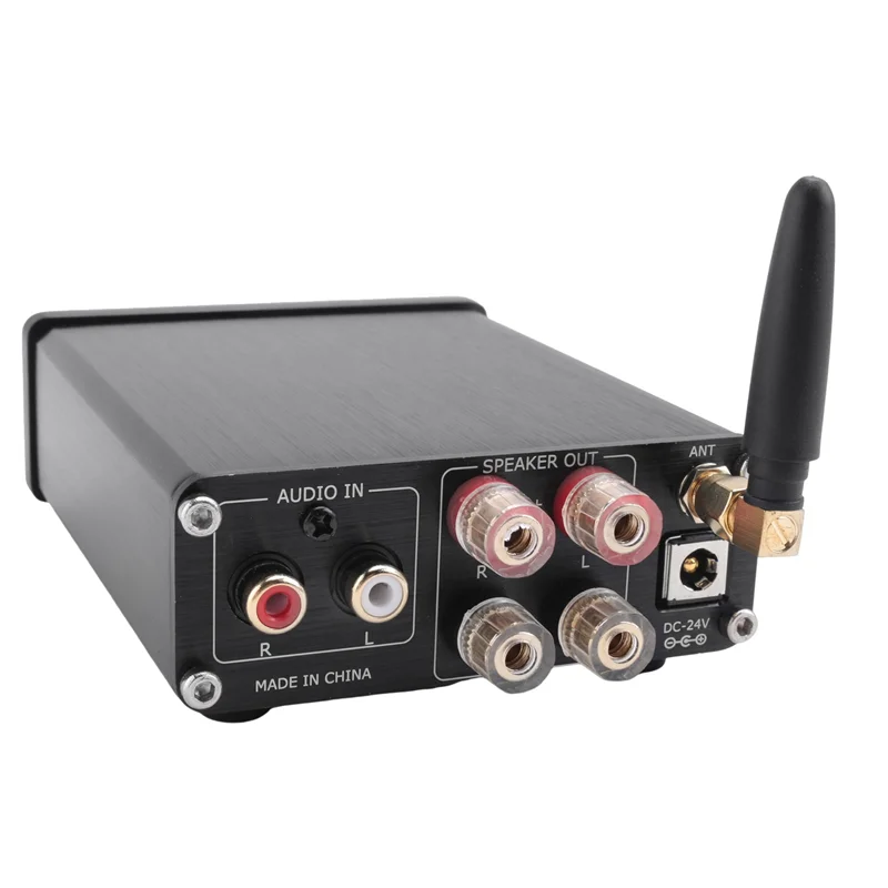 プロモーション! Hifi サウンドアンプ MA12070 80Wx2 Bluetooth 5.0 ステレオオーディオパワーアンプホームシアターカラオケ Amplifiy-ブラック