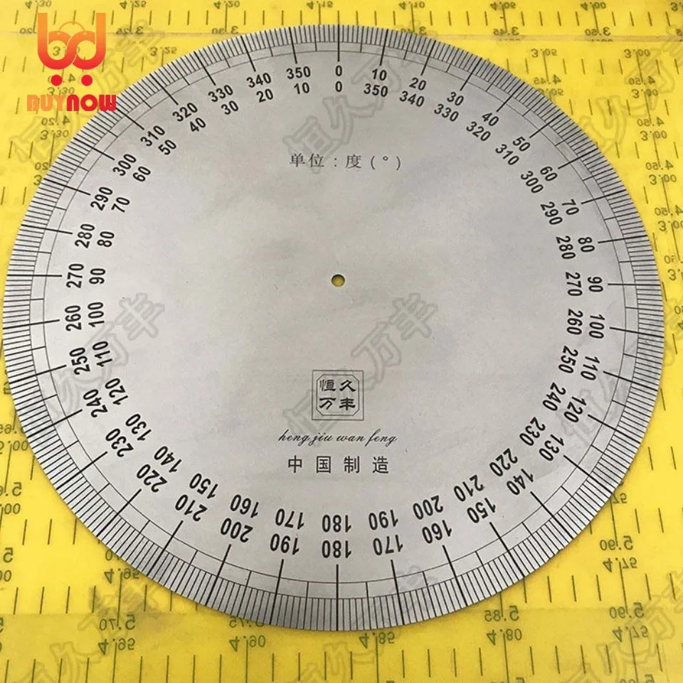 300x6x2mm Industrial measuring disc stainless steel angle disc mechanical fittings