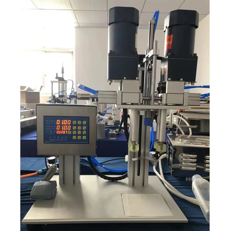 Cosme bottles cap sealing machine automatic Electric Spray bottle Capper beverage liquor bottle locking machine capping machine