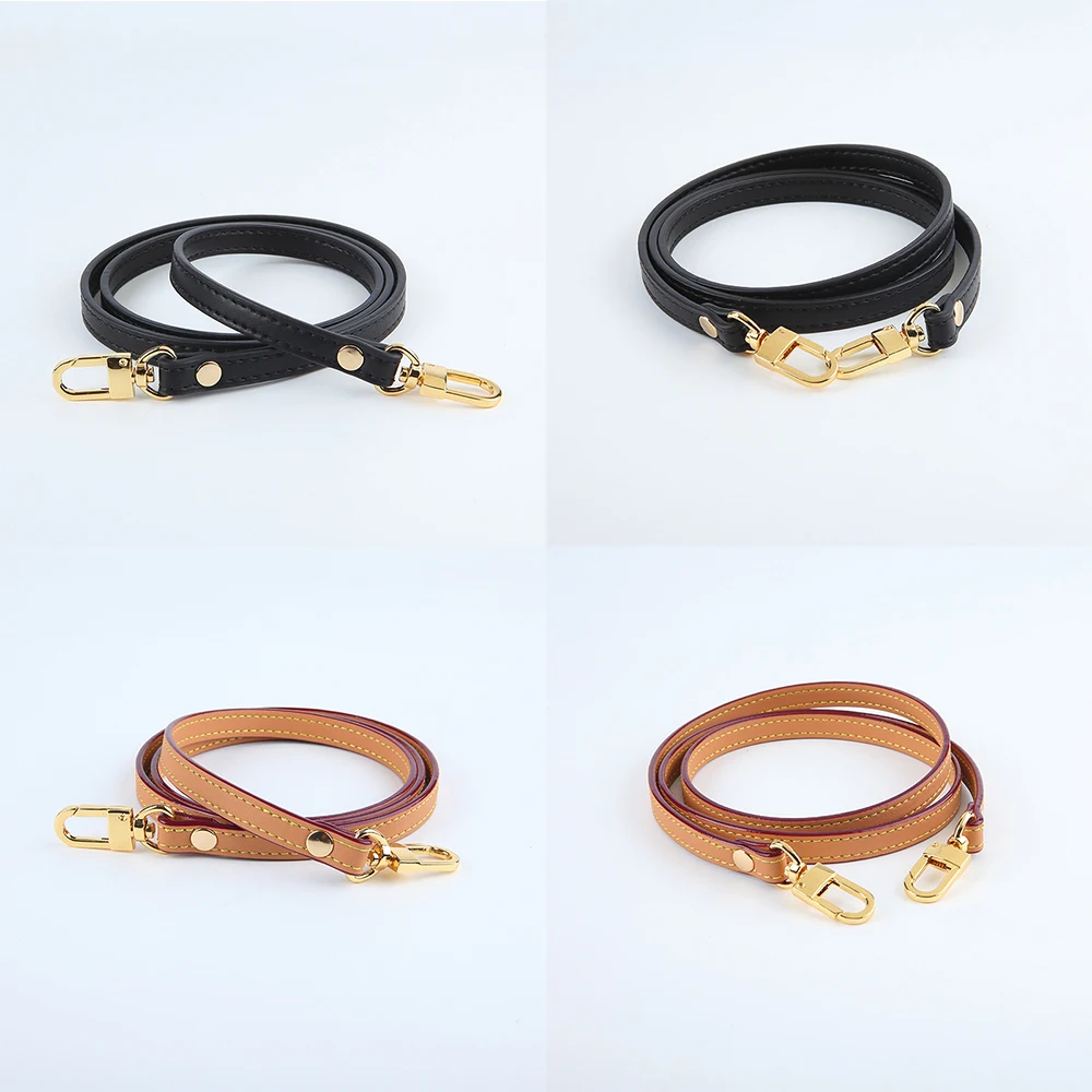 High Quality Women Bag Strap Handbag Handle Shoulder Crossbody Belt Genuine Cow Leather Bag Strap Replacement Bag Accessories