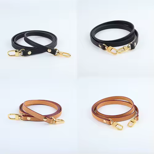Cow Leather Bag Strap Women Handbag Handle Shoulder Crossbody Bag Straps Replacement Belt For Bag Accessories - Image 2