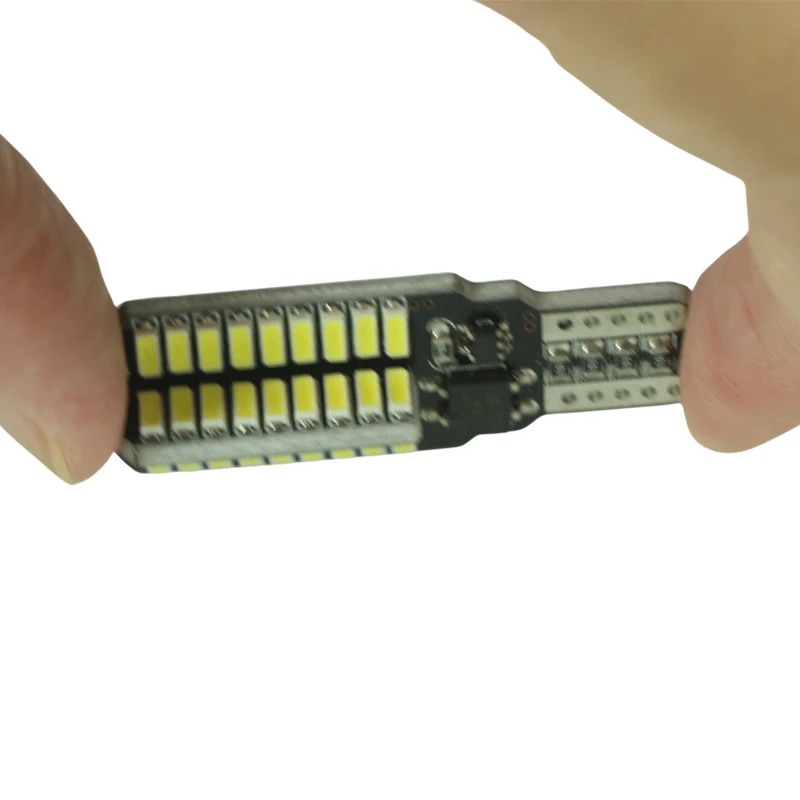 

2x Bombilla Canbus T15 W16W 12v 8W Led No Error Car Interior Light SMD 4014 Chip Pure White Auto Instrument Clearance Bulb