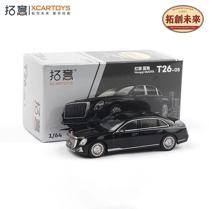 

Xcartoys 1:64 Hongqi Guoya черные литые модели автомобилей