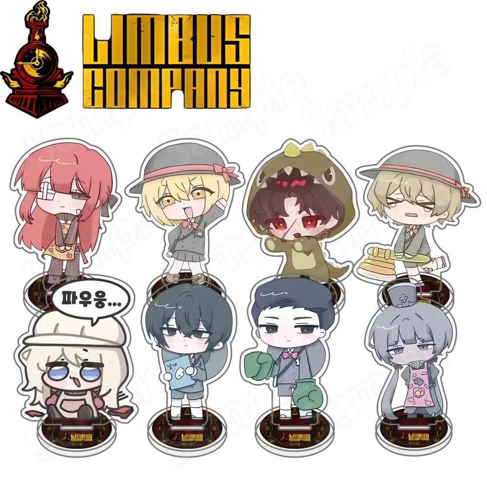 New Limbus Company Yi Sang 10cm Acrylic Stand keychain Faust Toy Model Figure Display Anime Goods Collection Desk Decoration Orn