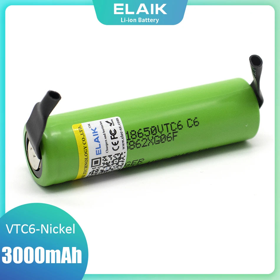 1-20 ΡΡ. VTC6 3,7 Π 3000 ΠΌΠΡ 18650 Π»ΠΈΡΠΈΠΉ-ΠΈΠΎΠ½Π½Π°Ρ Π°ΠΊΠΊΡΠΌΡΠ»ΡΡΠΎΡΠ½Π°Ρ Π±Π°ΡΠ°ΡΠ΅Ρ 18650VTC6 + Π½ΠΈΠΊΠ΅Π»Ρ Β«ΡΠ΄Π΅Π»Π°ΠΉ ΡΠ°ΠΌΒ» 1-20 ΡΡ. VTC6 3,7 Π 3000 ΠΌΠΡ 18650 Π»ΠΈΡΠΈΠΉ-ΠΈΠΎΠ½Π½Π°Ρ Π°ΠΊΠΊΡΠΌΡΠ»ΡΡΠΎΡΠ½Π°Ρ Π±Π°ΡΠ°ΡΠ΅Ρ 18650VTC6 + Π½ΠΈΠΊΠ΅Π»Ρ Β«ΡΠ΄Π΅Π»Π°ΠΉ ΡΠ°ΠΌΒ»