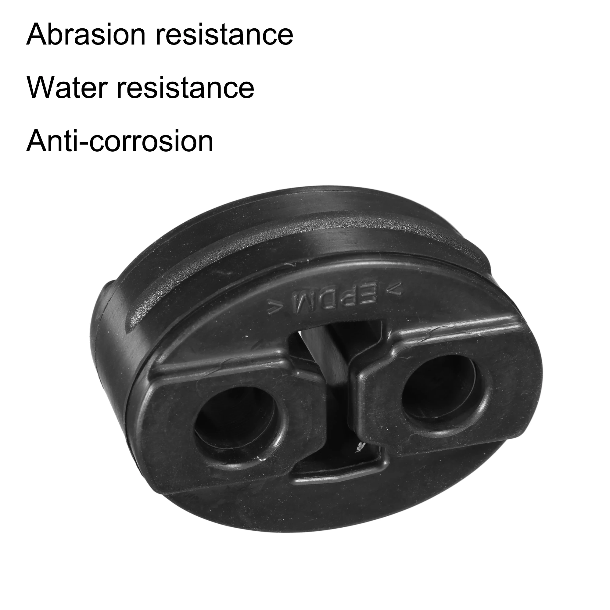 UXCELL 13mm 2 trous silencieux d'échappement cintre bague en caoutchouc Support de montage voiture isolant tuyau arrière cintres bagues Kit Support