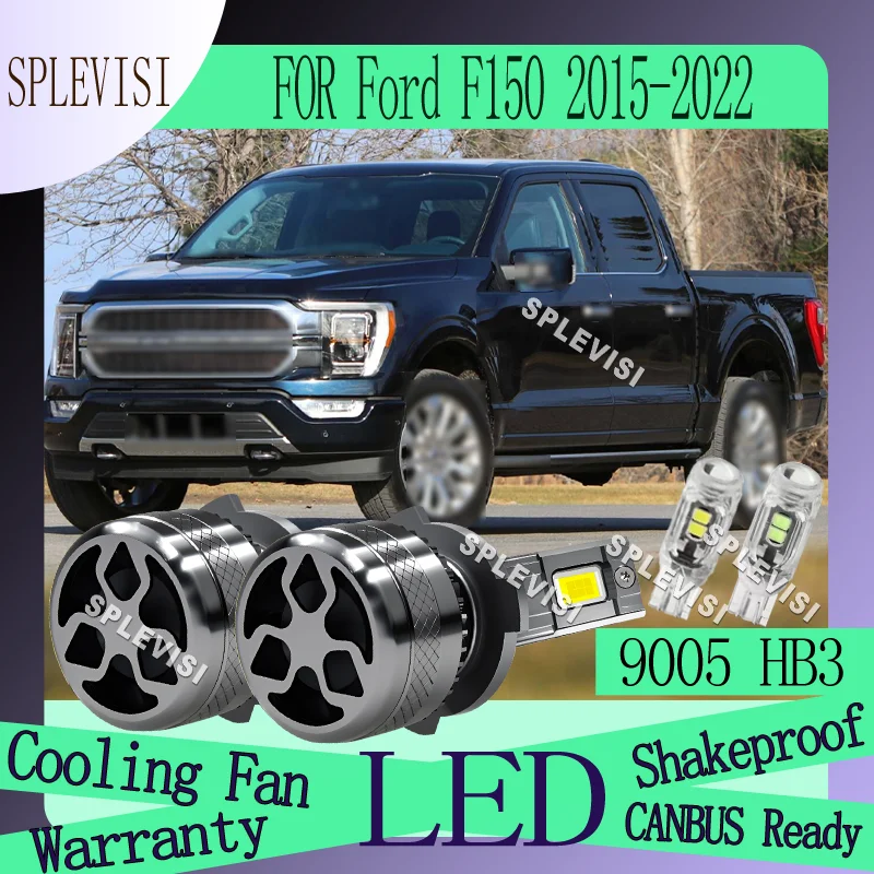 

Easy installation 360-degree beam 200W 6000K CANBUS Ready LED High Beam For Ford F150 2015 2016 2017 2018 2019 2020 2021 2022