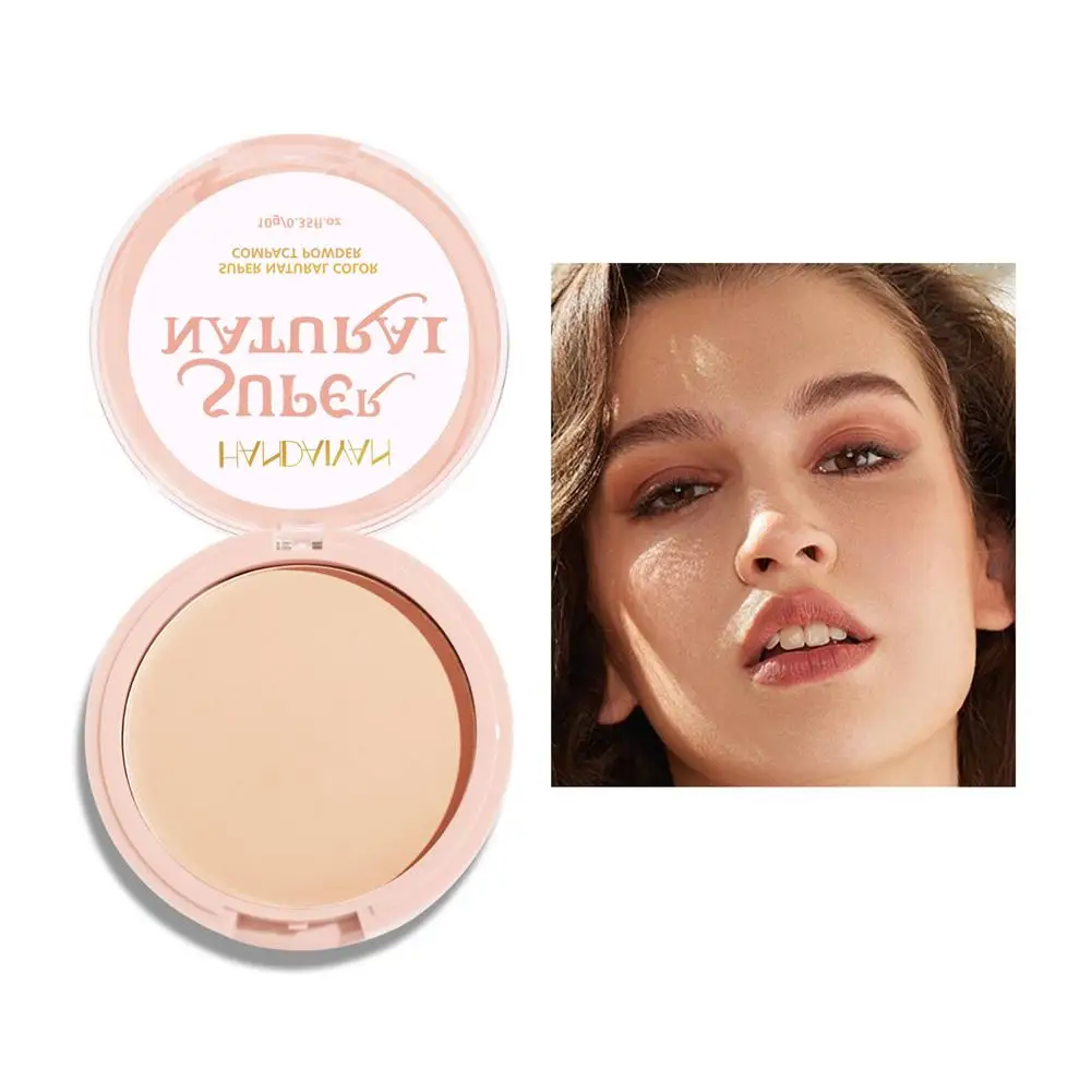 8 Colors Loose Powder Oil Control Waterproof Mineral Face Foundation Cosmetics Long Lasting Makeup Powder Compact Powder Pressed