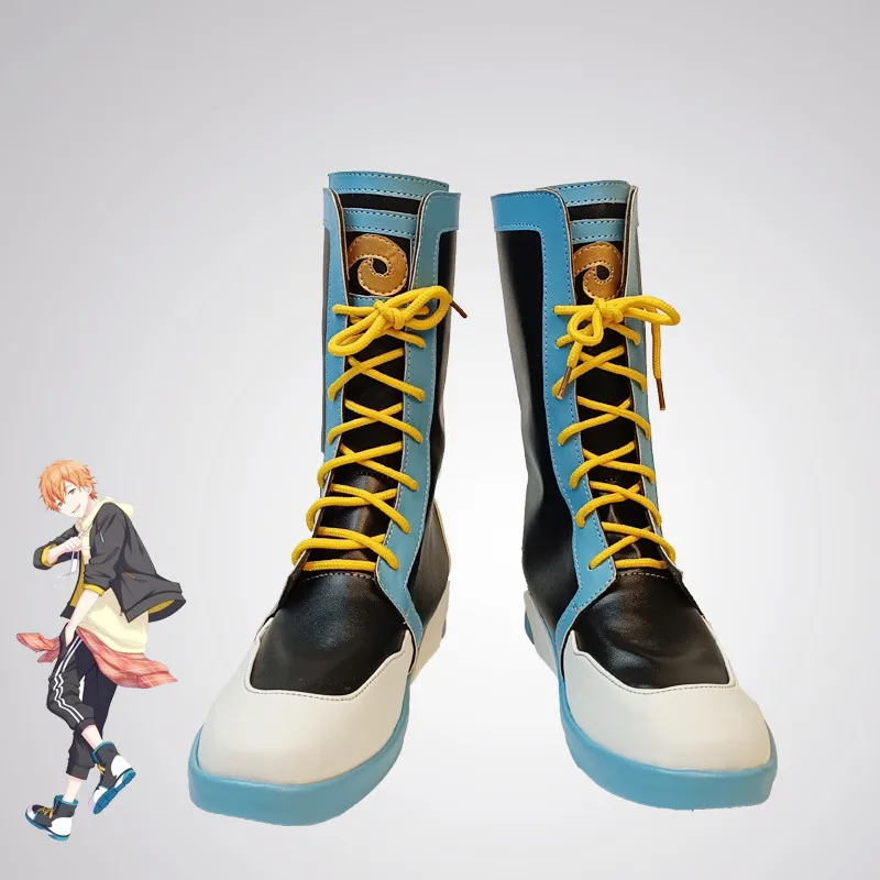 Game Shinonome Akito Cosplay Schoenen Project Sekai Kleurrijke Stage Feat BAD SQUAD Akt Halloween Kerstfeest Cosplay voor Man