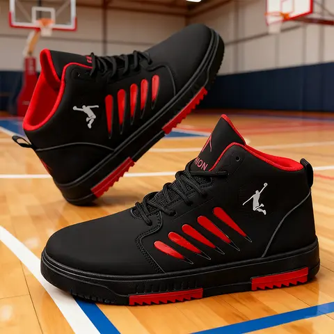 Spring/Summer Large Size Fashionable Mid-Top Versatile High-Quality Durable Business Casual Outdoor Sports Men's Shoes