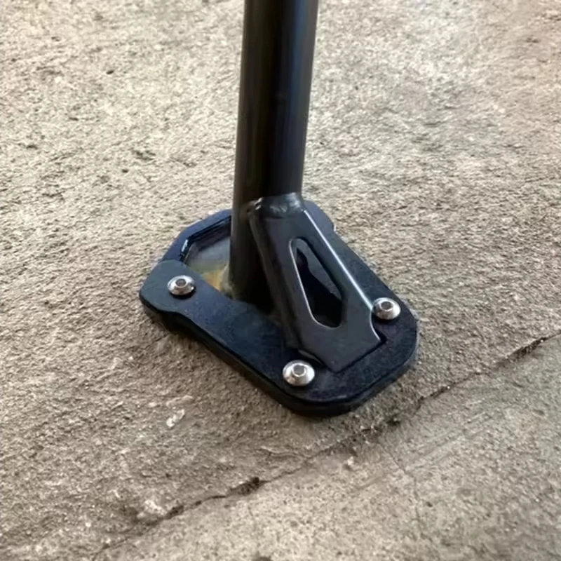 For Honda Rally CRF300 300L CRF300L non-slip Foot Side Stand Extension Kickstand Motorcycle Sidestand Plate Enlarge LOGO CRF