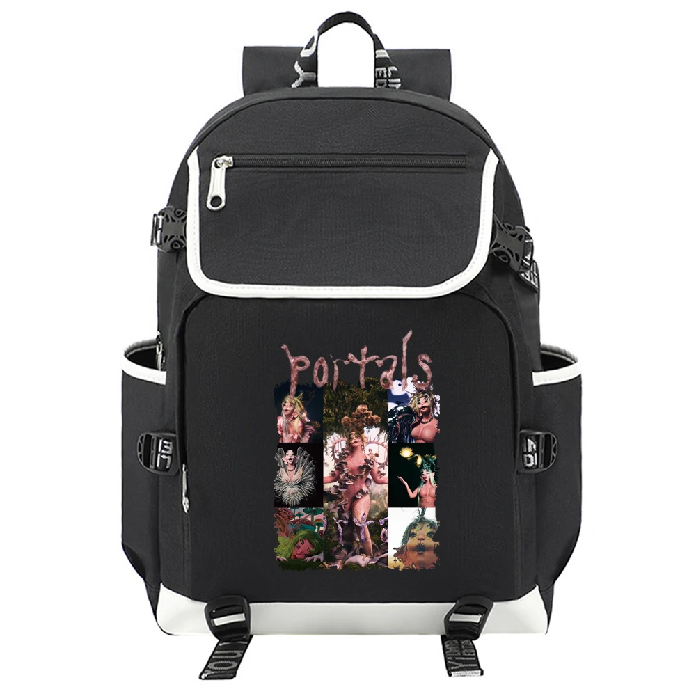 Melanie Martinez The Trilogy Tour 2024 Back To School Portals Bag Student and Leisure Sports Go Out To Play Unisex Backpack