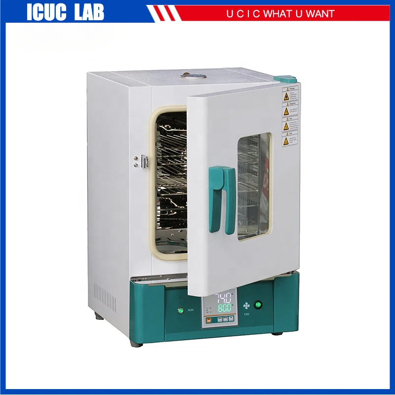 GX85B 85L Hot Air Sterilizing Drying Oven with Big LCD Display Controller Laboratory Heating Equipment