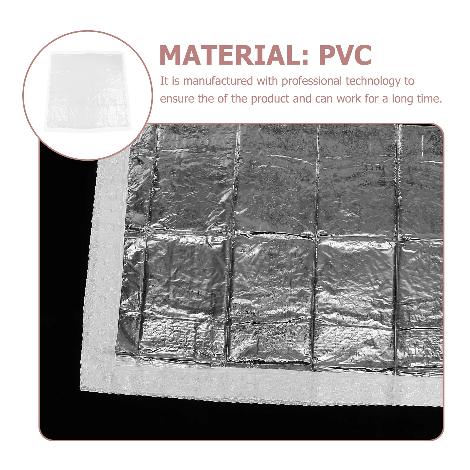 

PVC Table Cover Waterproof Oil-Resistant Table Protector for Everyday Use Party Holidays Catering Cafes Special