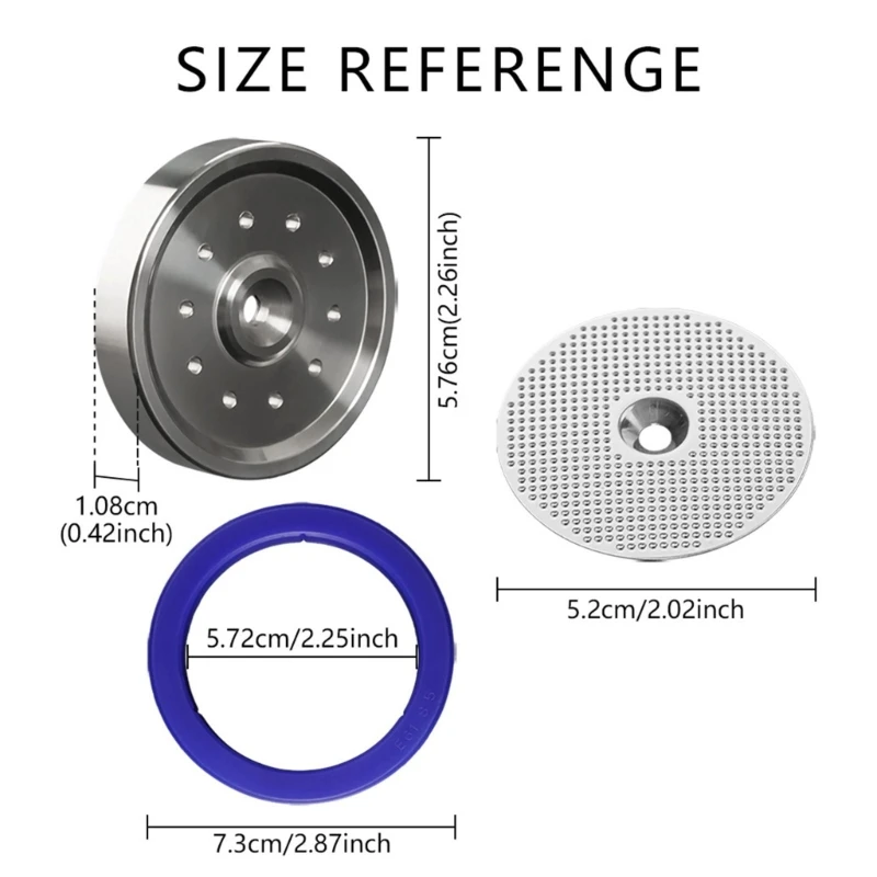 precisiones acero inoxidable para BES900XL BES920X BES980XL BES990 Precisiones Dropship