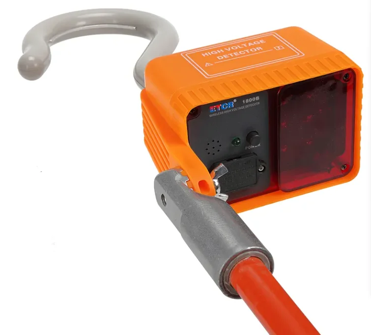 ETCR1808B Wireless Single Phase Digital High Voltage Power Meter with Voltage Indicator 0.2% Accuracy 0.1-150KV